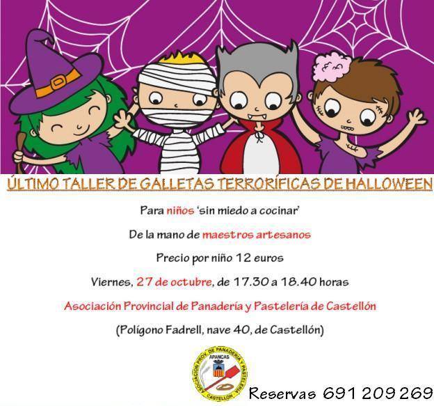 Taller de galletas de Halloween | Castellón Kids