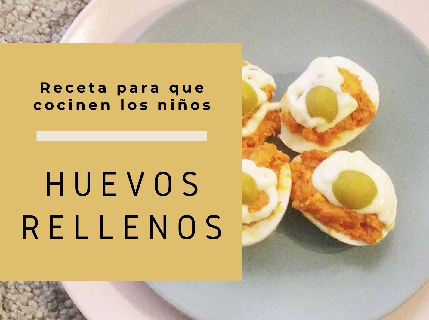 Estrella diferente a Equipo Recetas para que cocinen los niños: HUEVOS RELLENOS | Castellón Kids