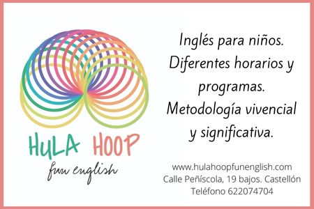 Hula Hoop Fun English Inglés para niños en Castellón