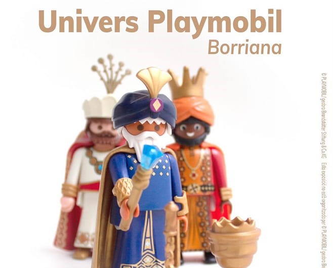 Borriana acoge de nuevo la exposición UNIVERS PLAYMOBIL durante Navidad