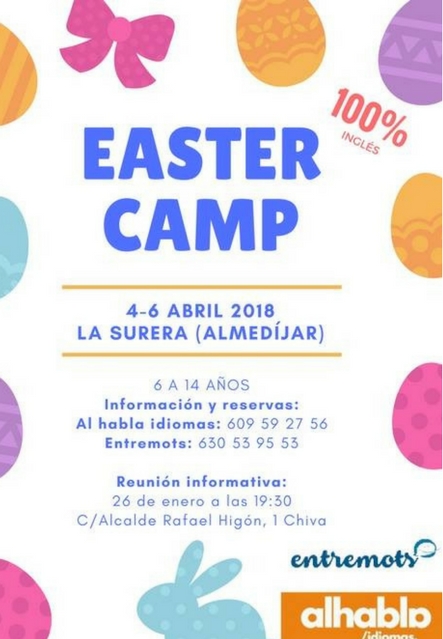Easter Camp 2018 Entremots, en Almedíjar