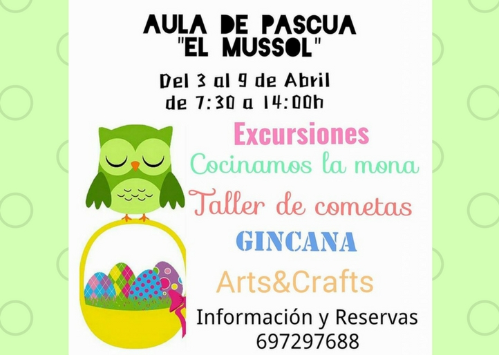 Aula de Pascua 2018 "El Mussol"