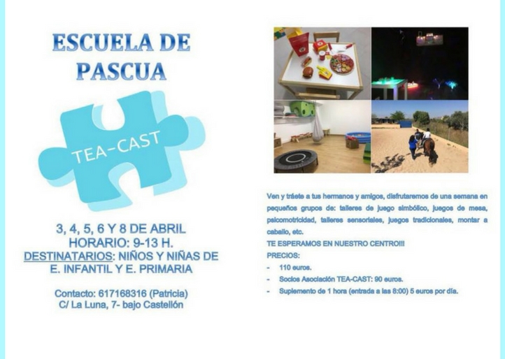 Escuela de Pascua 2018 TEA Castellón