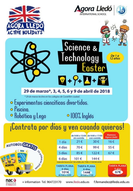 Science & Technology Easter 2018 Agora Lledó