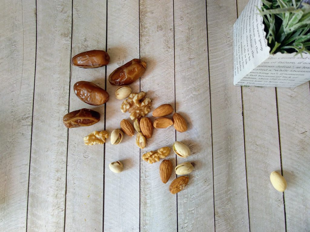 desayuno saludable con frutos secos