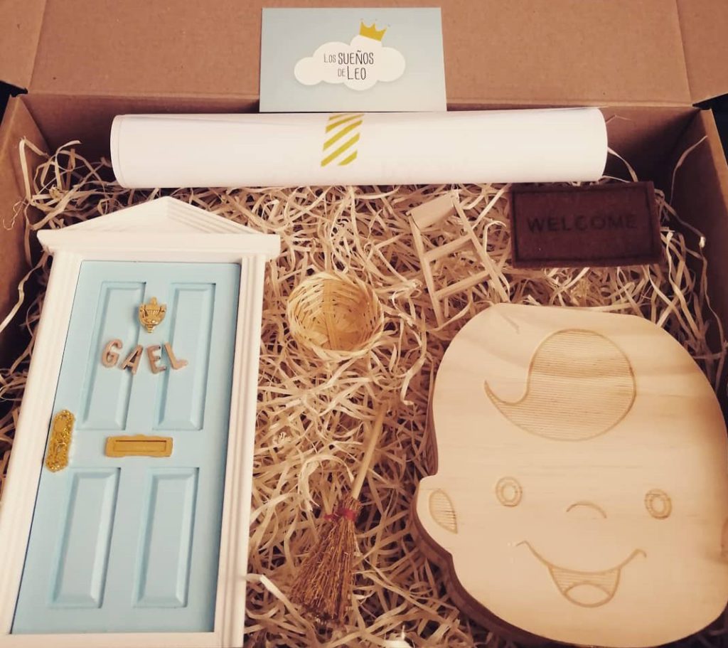 Regalos bebés y niños. Puerta Ratón Pérez. Los Sueños de Leo