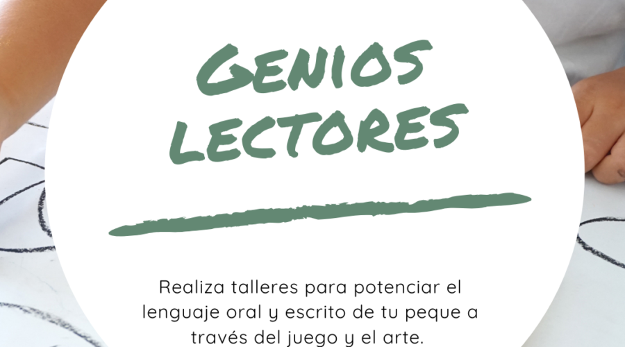 TALLERES de verano y para el próximo curso de GENIOS LECTORES