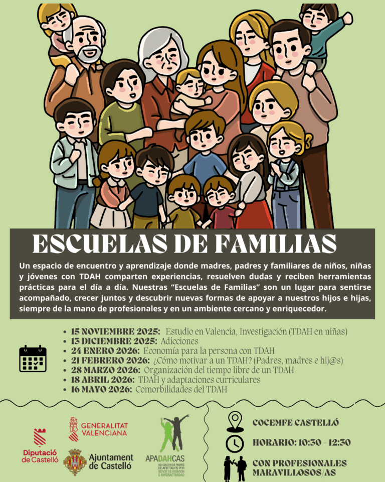 escuela familias apadahcas 2025-2026