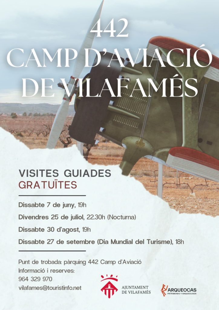 castellon con niños_Camp d'Aviacio de Vilafames 2025