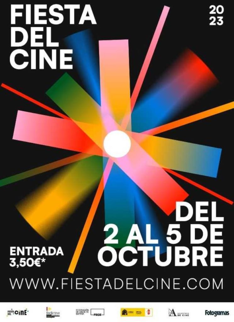 cartel fiesta del cine octubre 2023