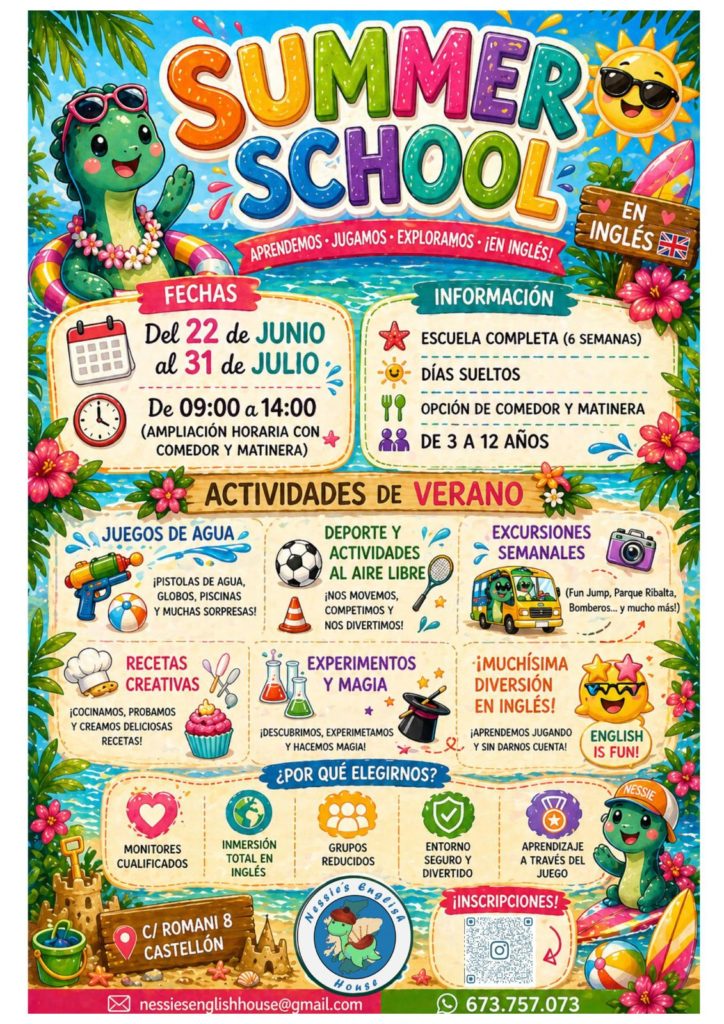 Nessie's English House - summer school_cartel