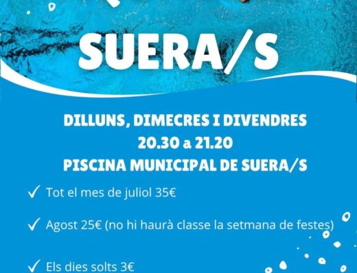 Piscina de verano de Sueras