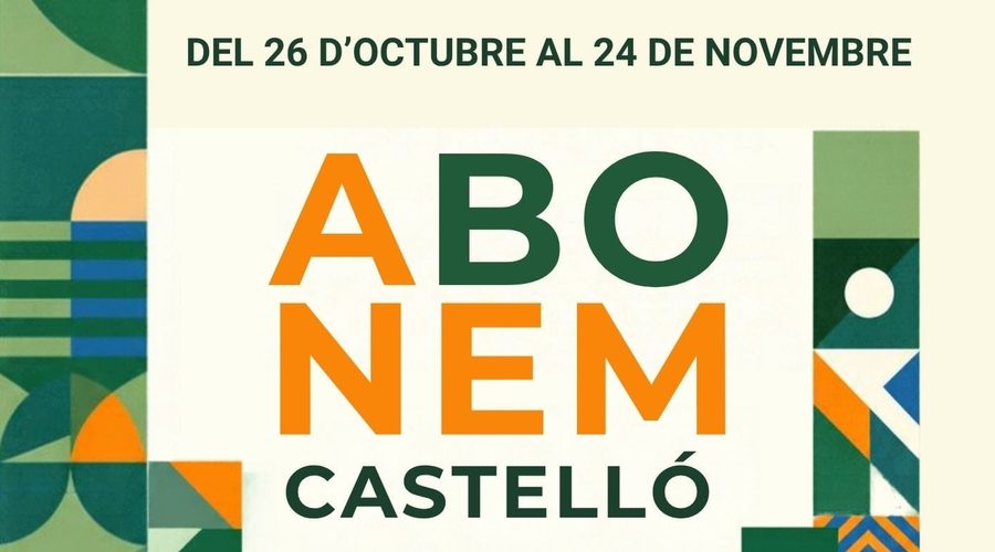 ABONEM CASTELLÓ 2026: los bonos comercio para apoyar al comercio local y ahorrar en tus compras
