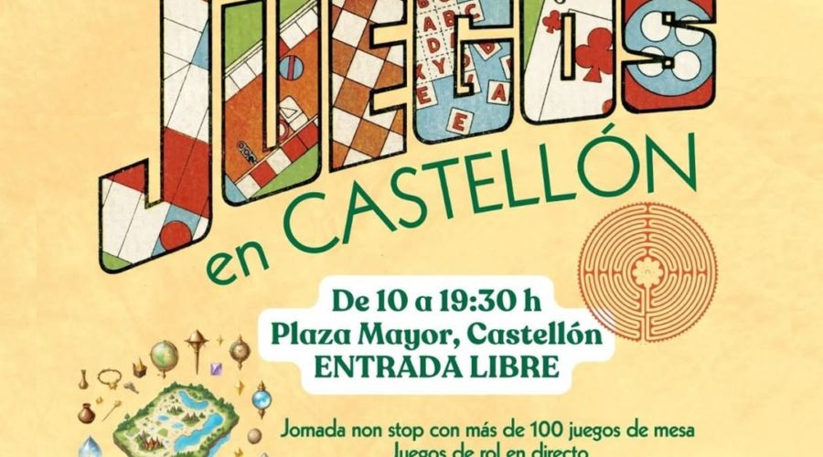 II Día de Juegos en Castellón: más de 100 juegos gratuitos para disfrutar en familia
