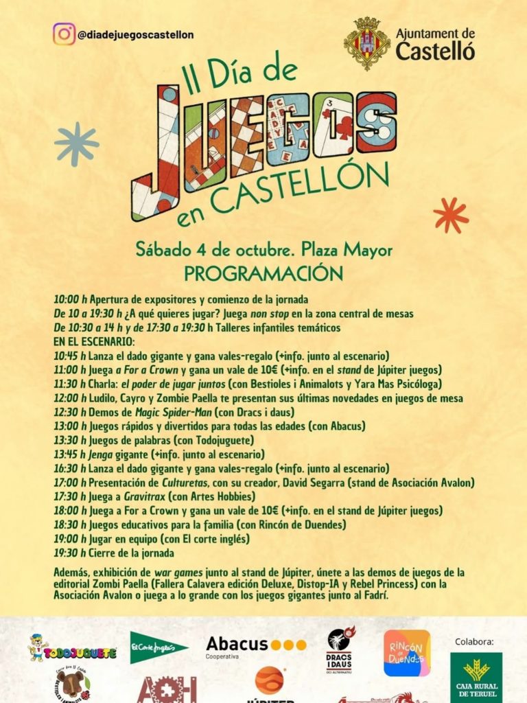 programa II dia de juegos en castellon_2025