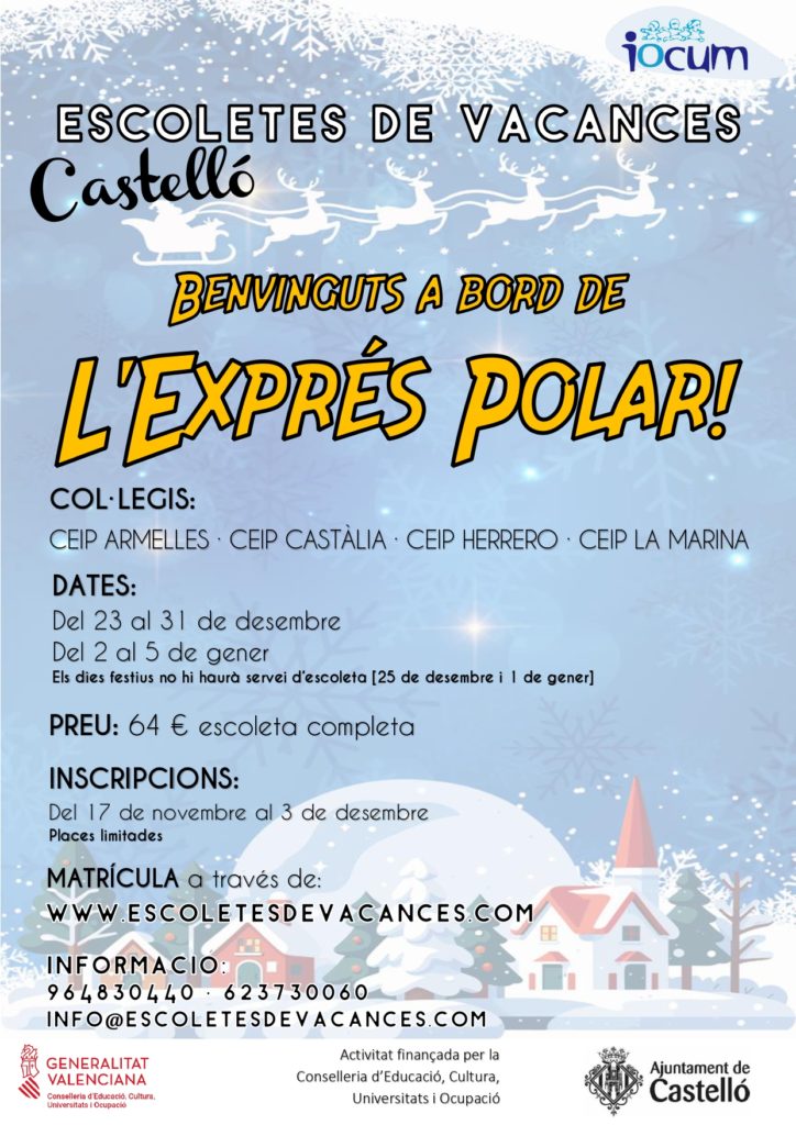 escoletes de nadal de castello 2025