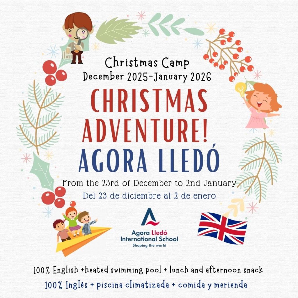 escoleta navidad en inglés colegio lledó