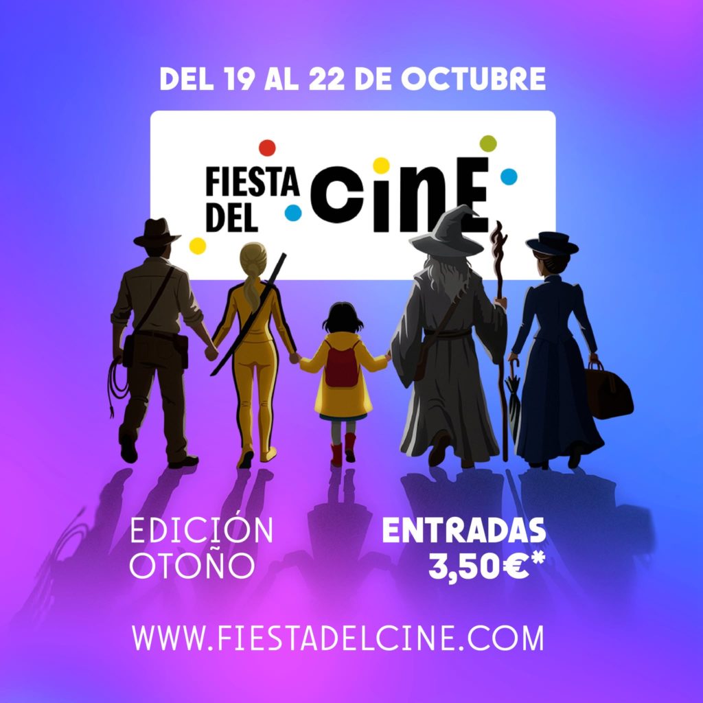 fiesta del cine 19-22 octubre 2026