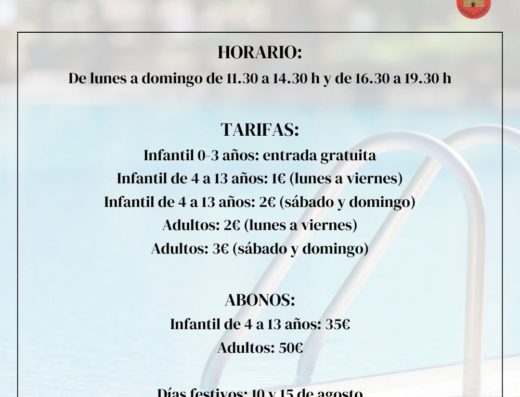 Piscina de verano de Almedíjar